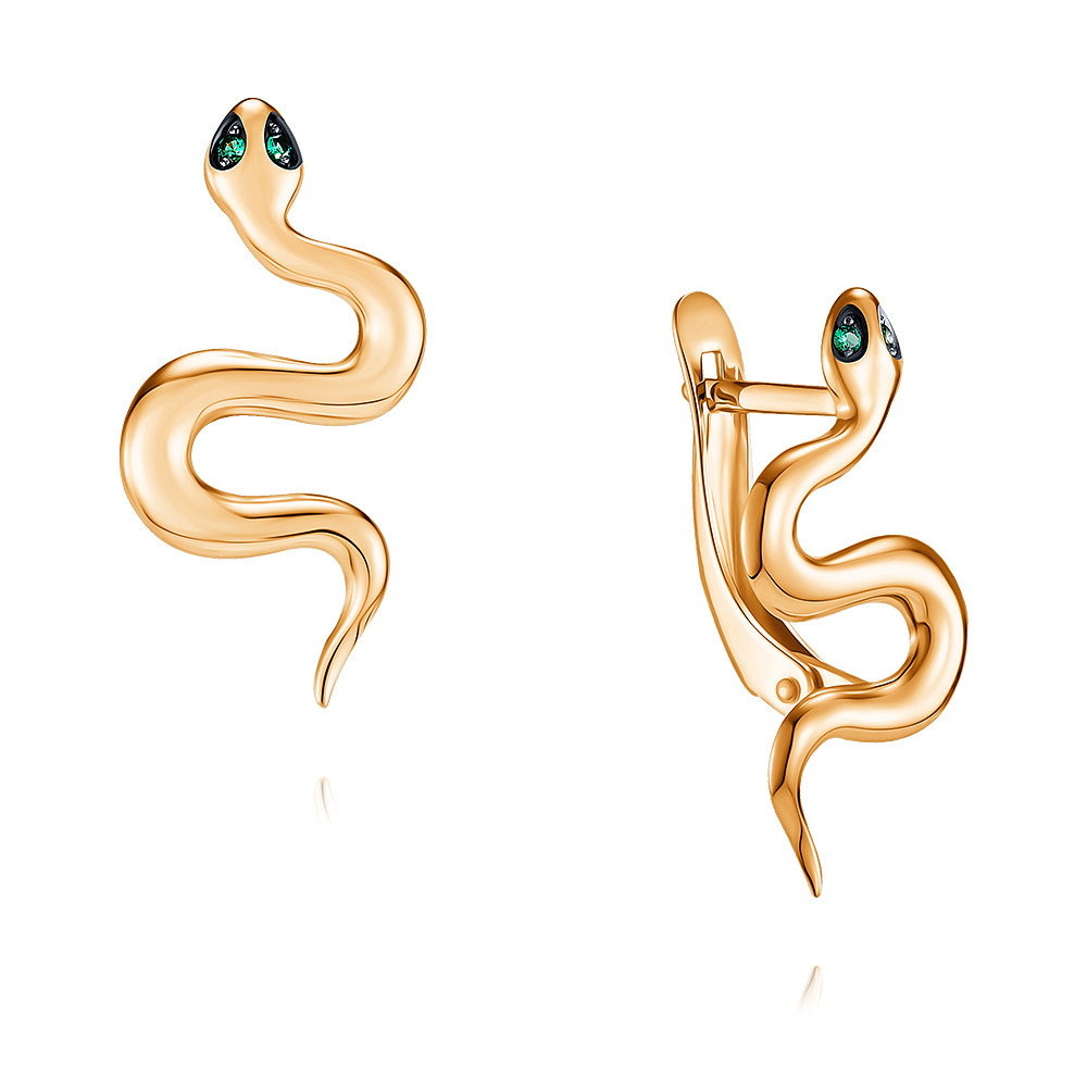 

Серьги из красного золота со шпинелью нано ADAMAS 24039350/01-А50Д-723, 24039350/01-А50Д-723
