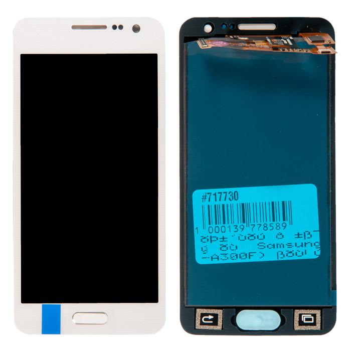 

Дисплей в сборе с тачскрином (модуль) для Samsung Galaxy A3 (SM-A300F) белый (2014) TFT