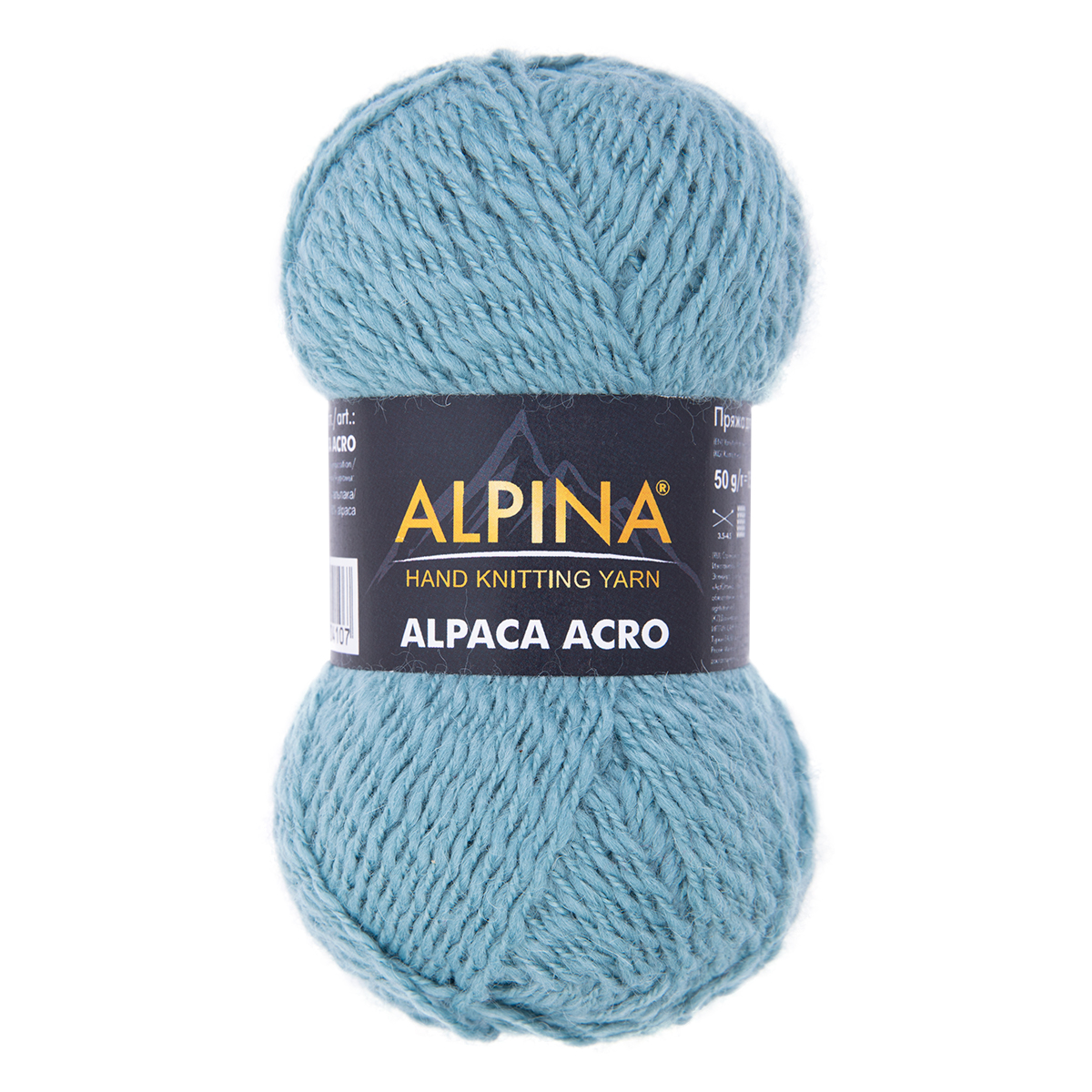 

Пряжа Alpina Alpaca Acro 4 шт. по 50 г 150 м №06 бирюзовый, ALPACA ACRO