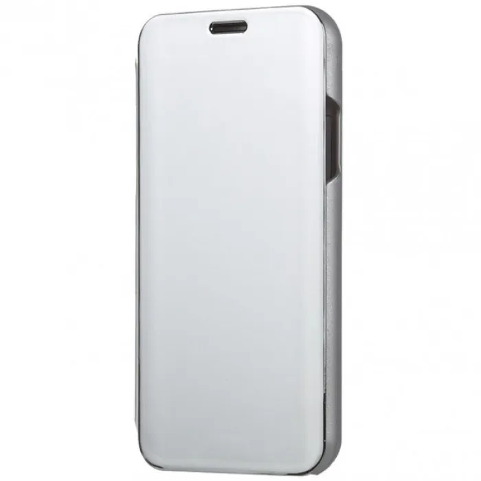 

Чехол-книжка RosCase с дизайном Clear View для Huawei P40 Pro, Серебристый, RosCase