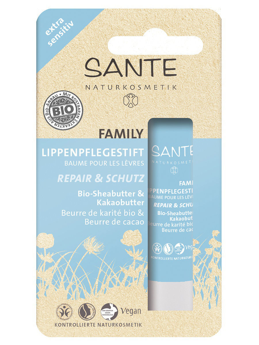 

Бальзам для губ "Sante", с био-ши и какао