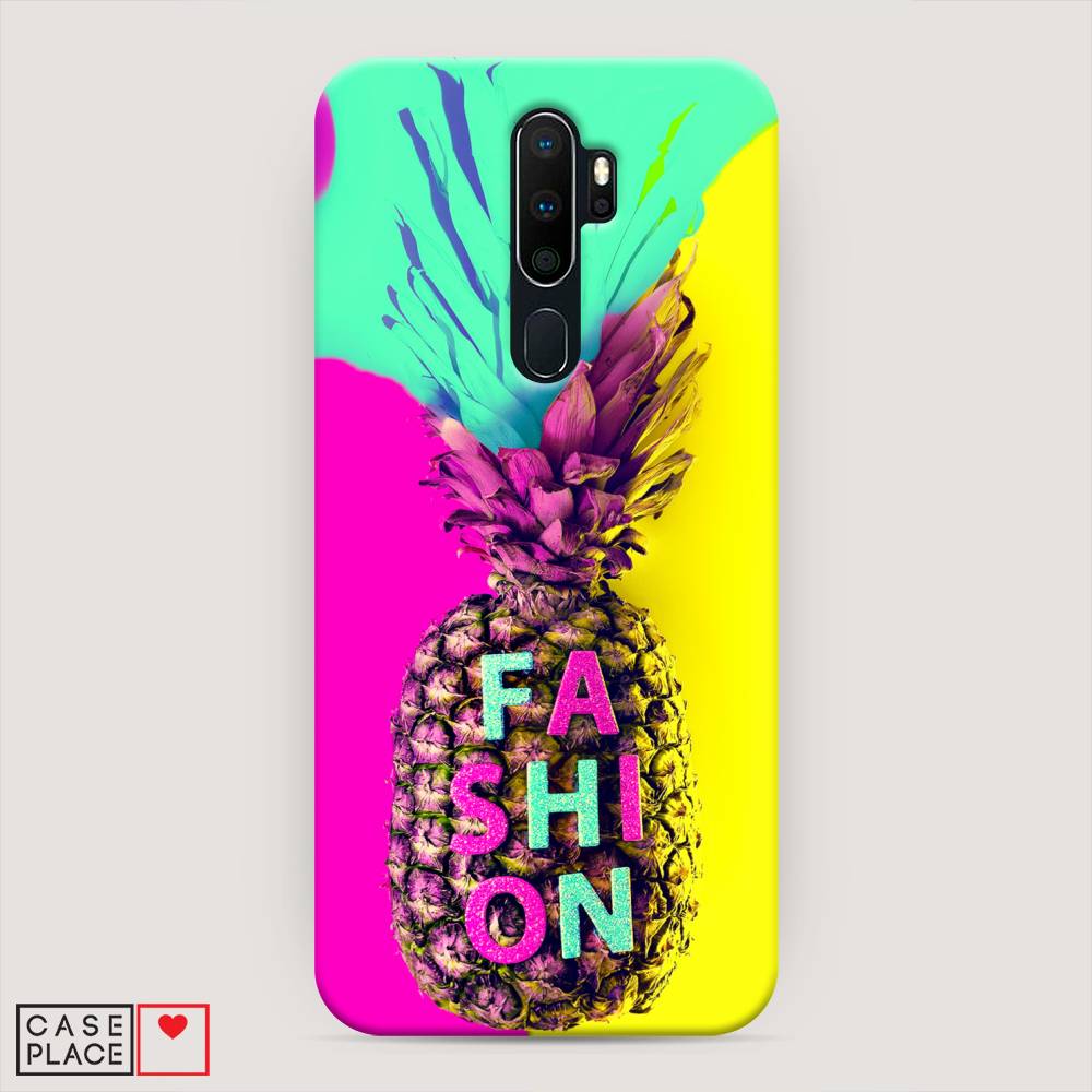 

Пластиковый чехол "Кислотный ананас" на Oppo A9 (2020), 251920-7