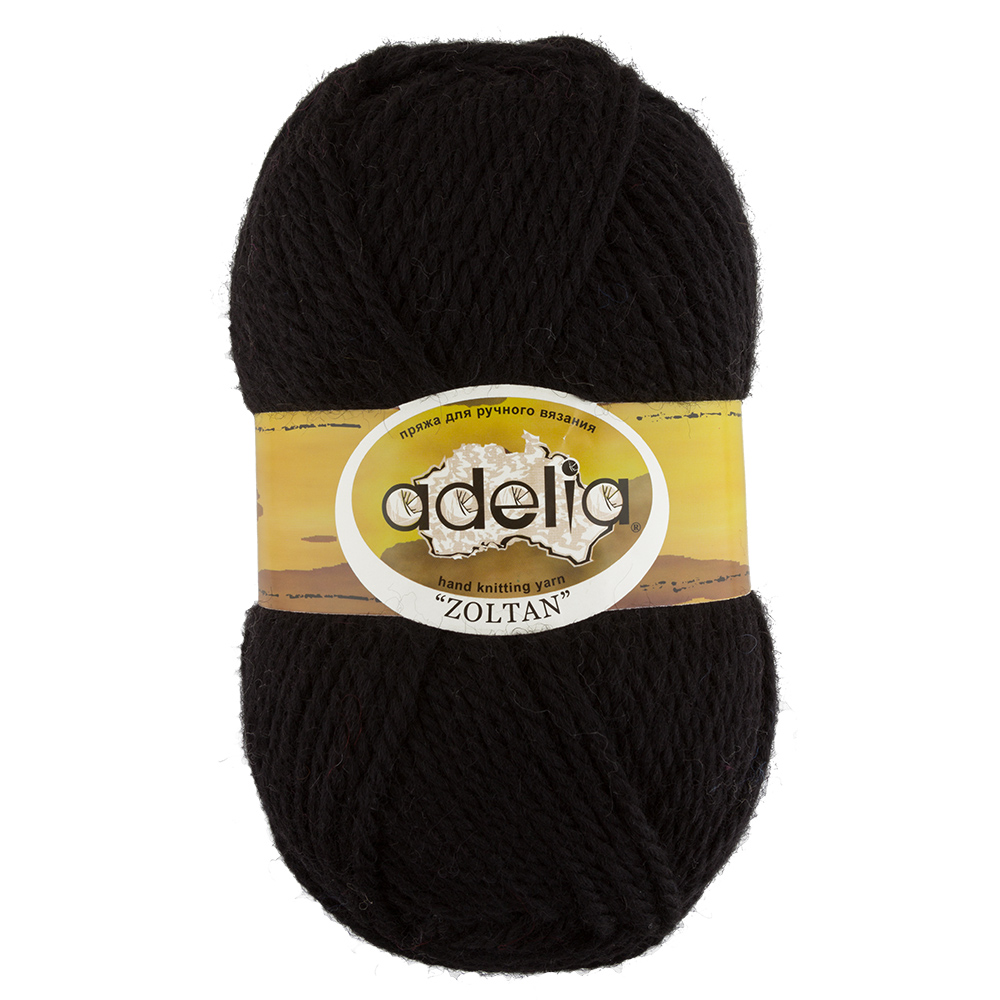 

Пряжа Adelia Zoltan, 5 шт. по 100 г, набор, 100% шерсть, 115 м №177 ЧЁРНЫЙ, Черный, ZOLTAN