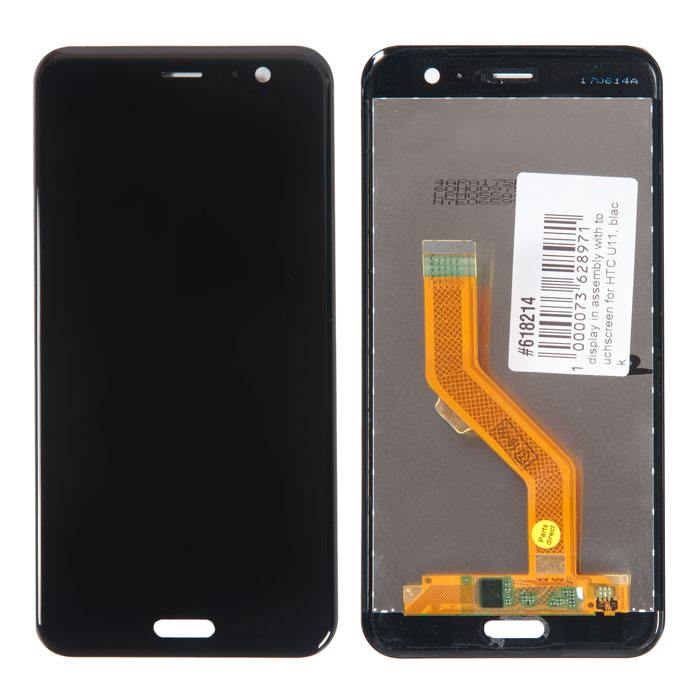 

Дисплей в сборе с тачскрином для HTC U11, черный