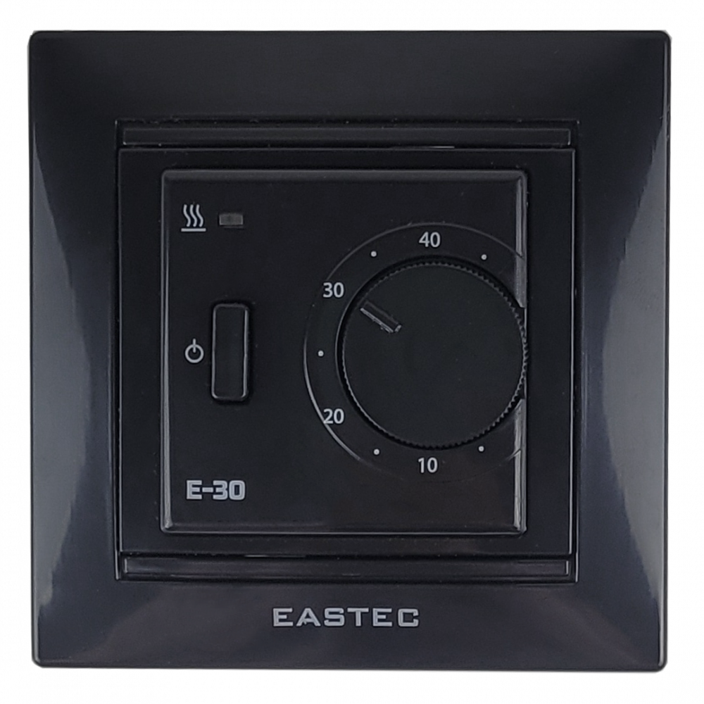 Терморегулятор Eastec E-30 механический встраиваемый черный 4050₽