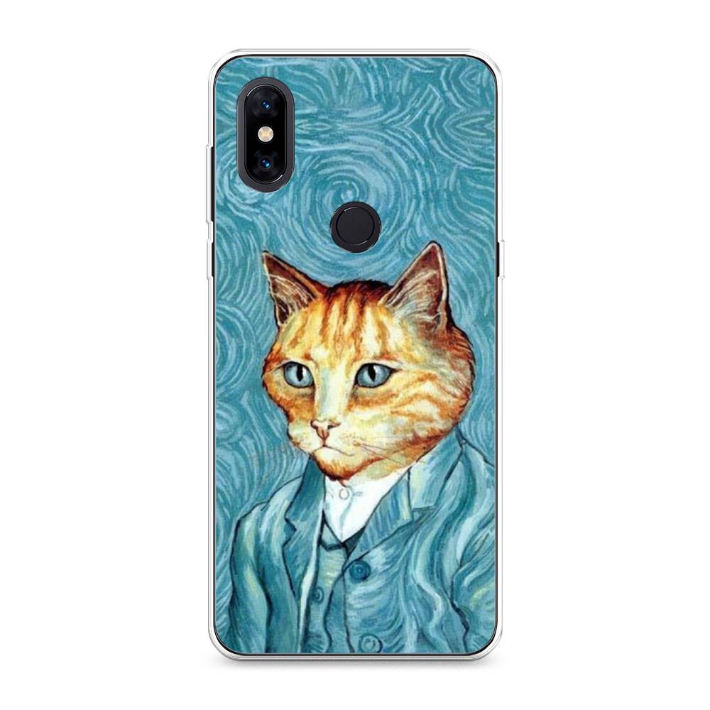 

Чехол Awog на Xiaomi Mi Mix 3 "Кот Ван Гог", Разноцветный, 34950-2