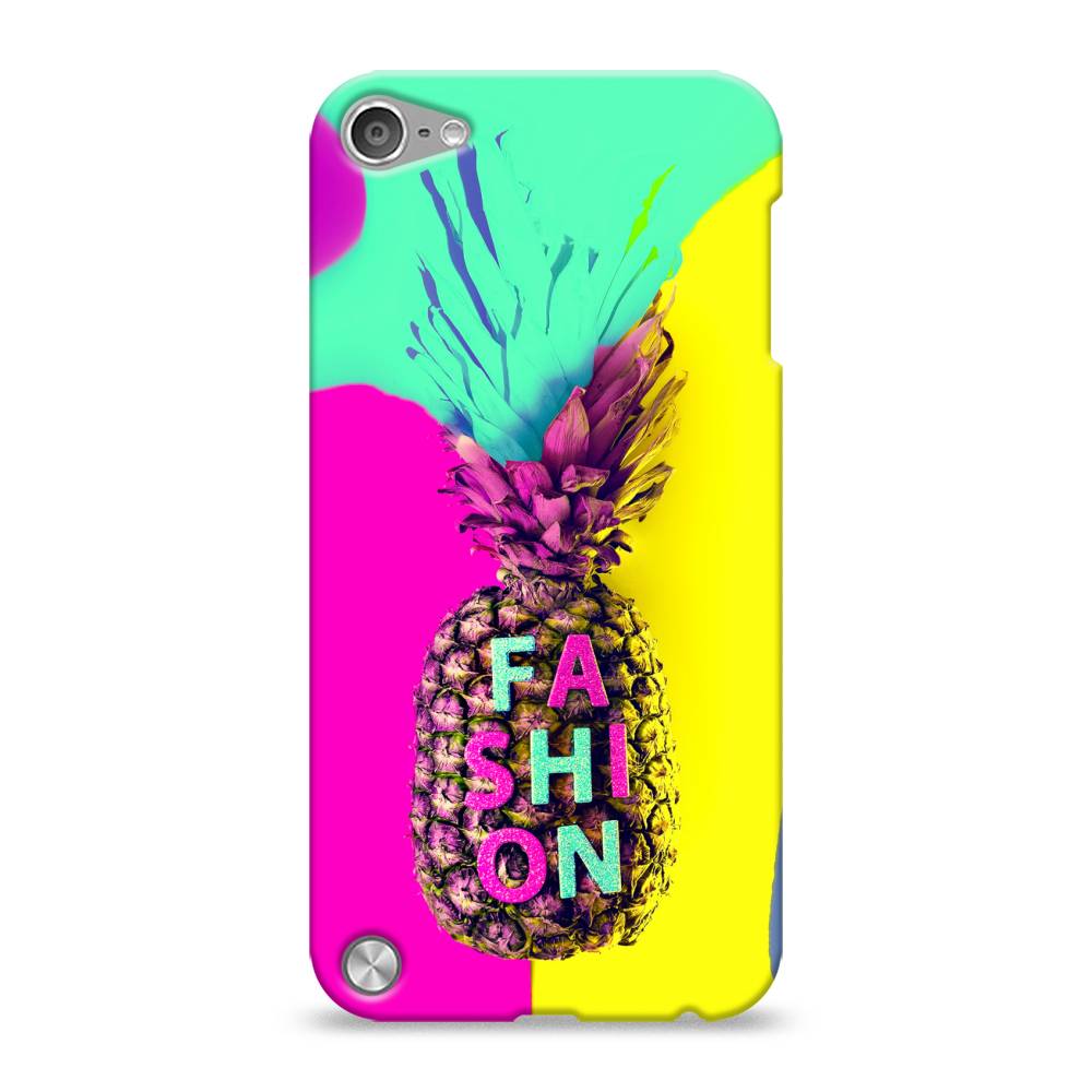 

Пластиковый чехол "Кислотный ананас" на Apple iPod Touch, 11120-7