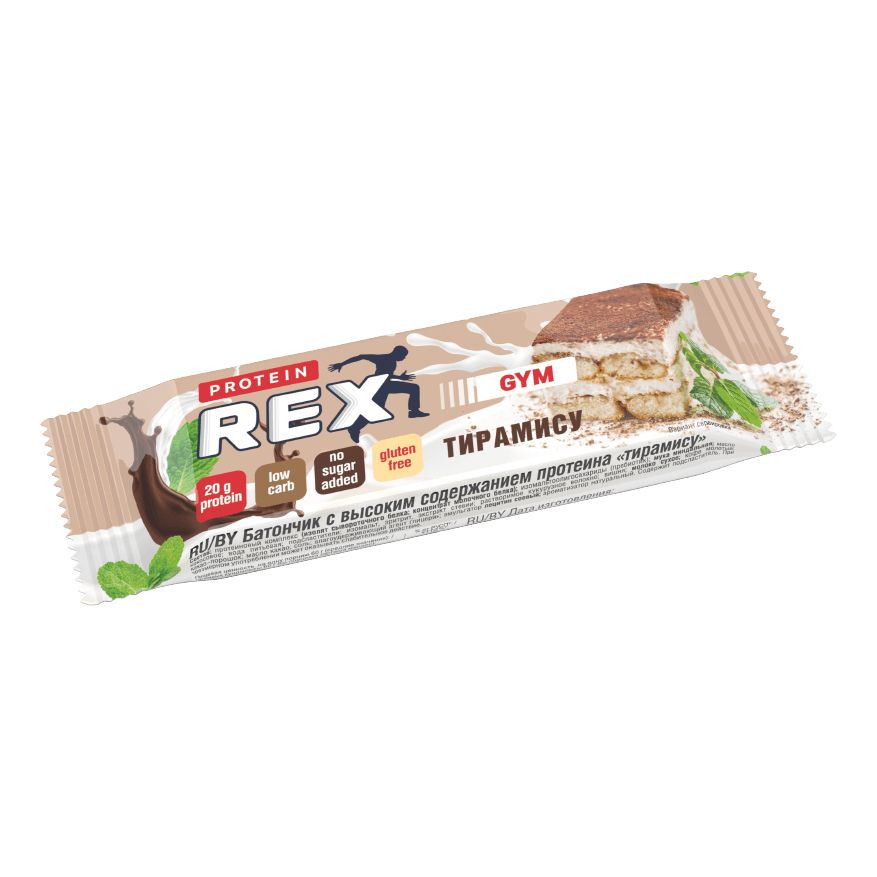 

Батончик ProteinRex протеиновый тирамису 40 г