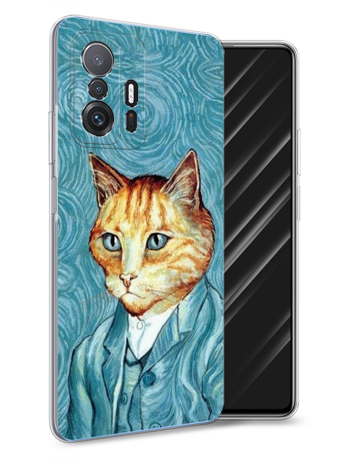 

Чехол Awog на Xiaomi Mi 11T/11T Pro "Кот Ван Гог", Разноцветный, 313750-2