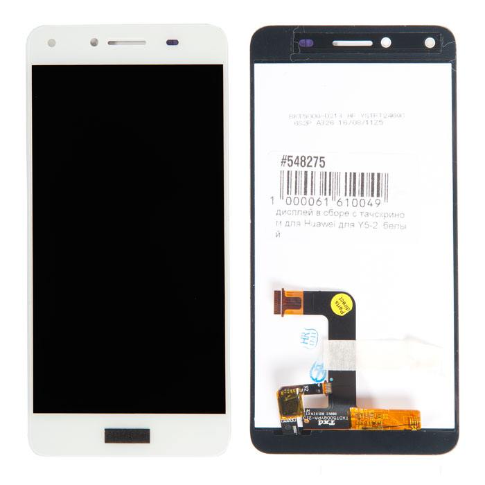 

Дисплей в сборе с тачскрином для Huawei для Y5-2 (CUN-U29), Honor 5A (LYO-L21), белый