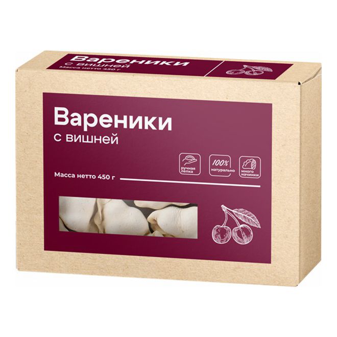 

Вареники с вишней 450 г