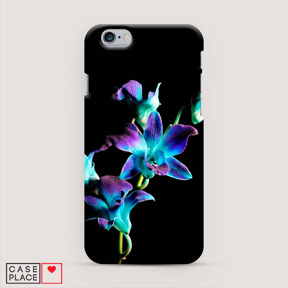 

Пластиковый чехол "Синий цветок на черном" на Apple iPhone 6S, 0104S20-6