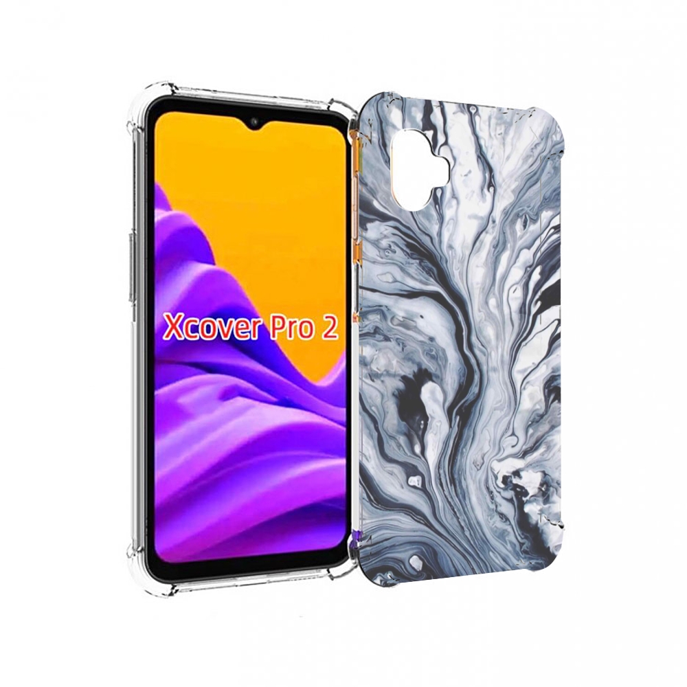 

Чехол MyPads серая краска для Samsung Galaxy Xcover Pro 2, Прозрачный, Tocco