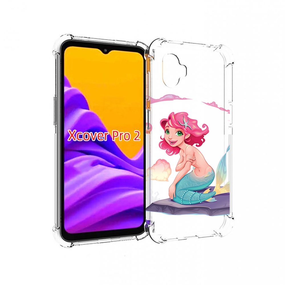

Чехол MyPads русалочка для Samsung Galaxy Xcover Pro 2, Прозрачный, Tocco