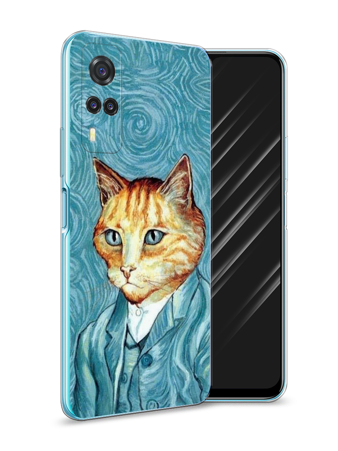 

Чехол Awog на Vivo Y31/Y53s 4G "Кот Ван Гог", Разноцветный, 263750-2