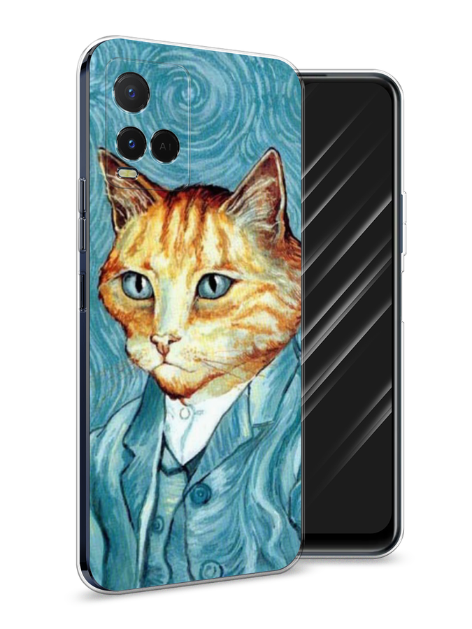 

Чехол Awog на Vivo Y21e "Кот Ван Гог", Разноцветный, 266350-2
