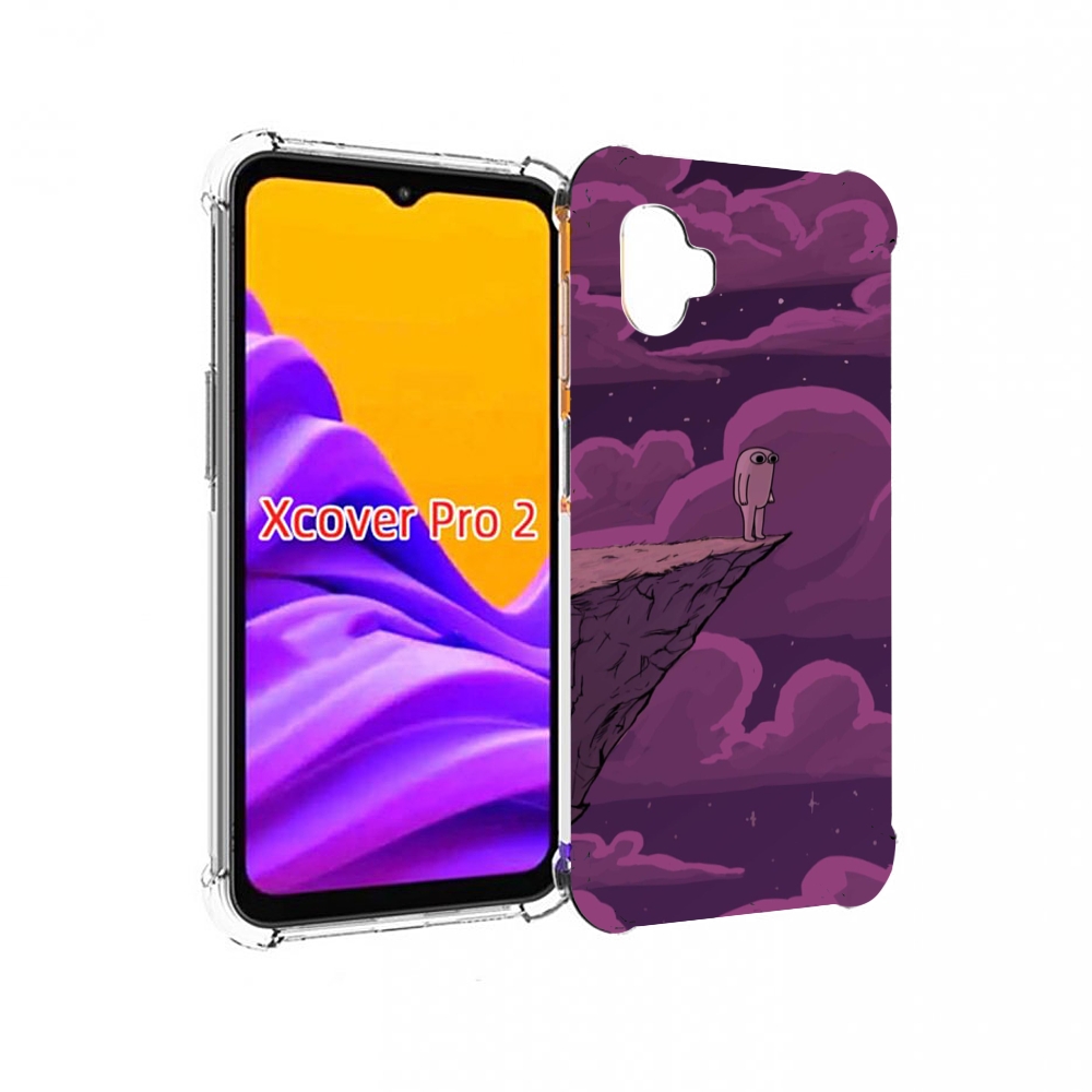 

Чехол MyPads розовая-фасолька для Samsung Galaxy Xcover Pro 2, Прозрачный, Tocco