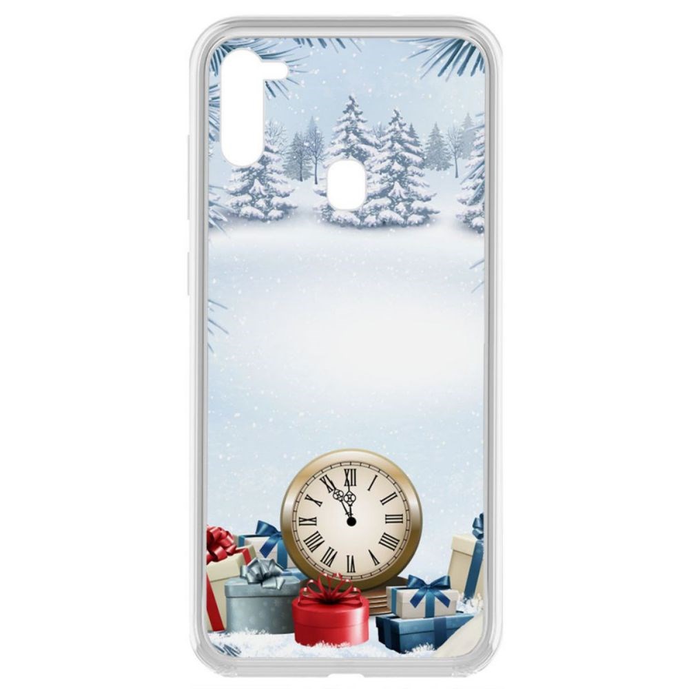 

Чехол-накладка Krutoff Clear Case 5 минут для Samsung Galaxy M11 (M115)