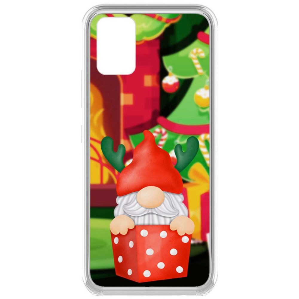 

Чехол-накладка Krutoff Clear Case Гном для Samsung Galaxy A71 (A715)