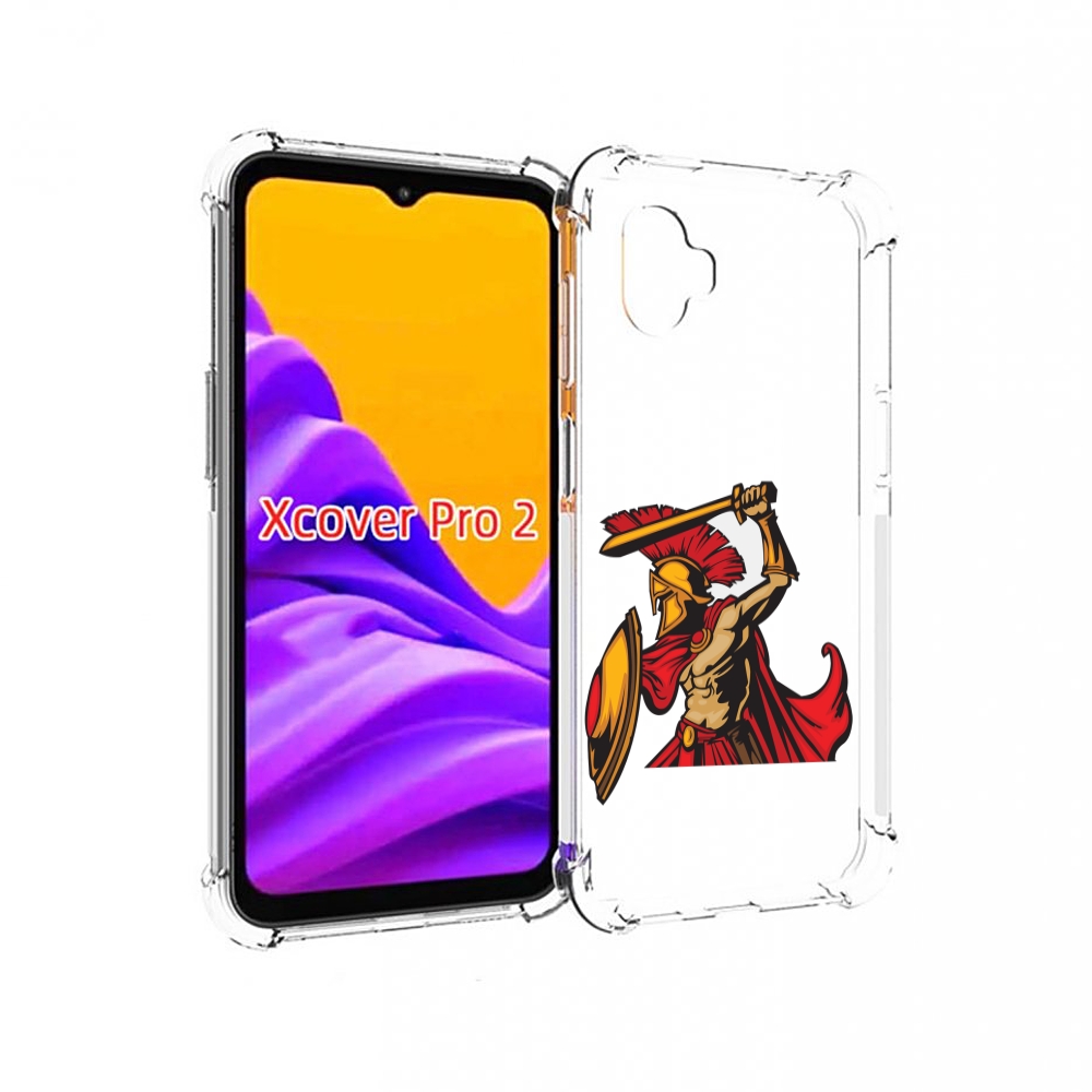 

Чехол MyPads римский-воин для Samsung Galaxy Xcover Pro 2, Прозрачный, Tocco