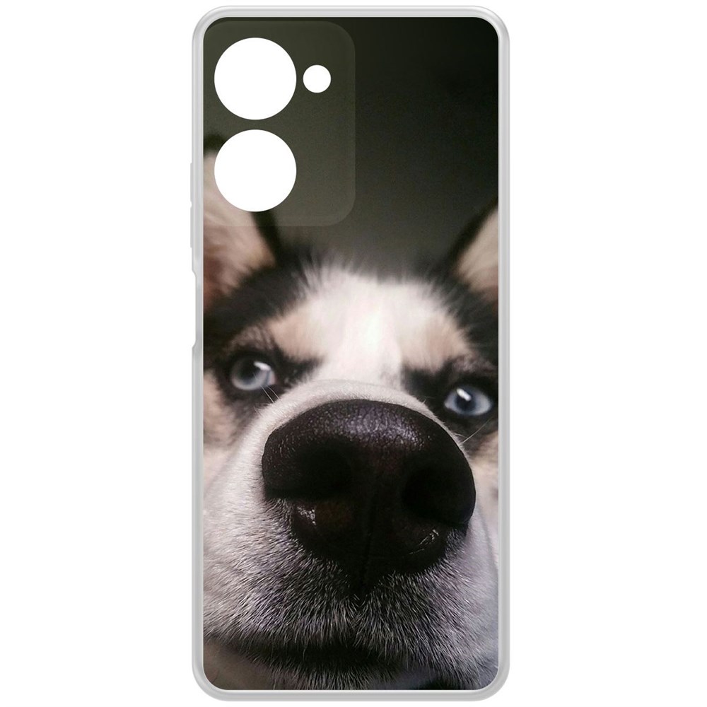 

Чехол-накладка Krutoff Clear Case Нос для Realme 10 Pro, Прозрачный