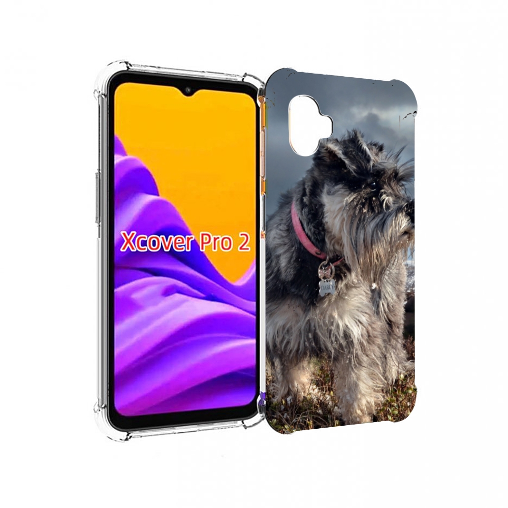 

Чехол MyPads ризеншнауцер 2 для Samsung Galaxy Xcover Pro 2, Прозрачный, Tocco