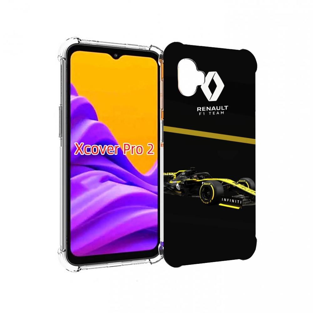 

Чехол MyPads renault 2 для Samsung Galaxy Xcover Pro 2, Прозрачный, Tocco