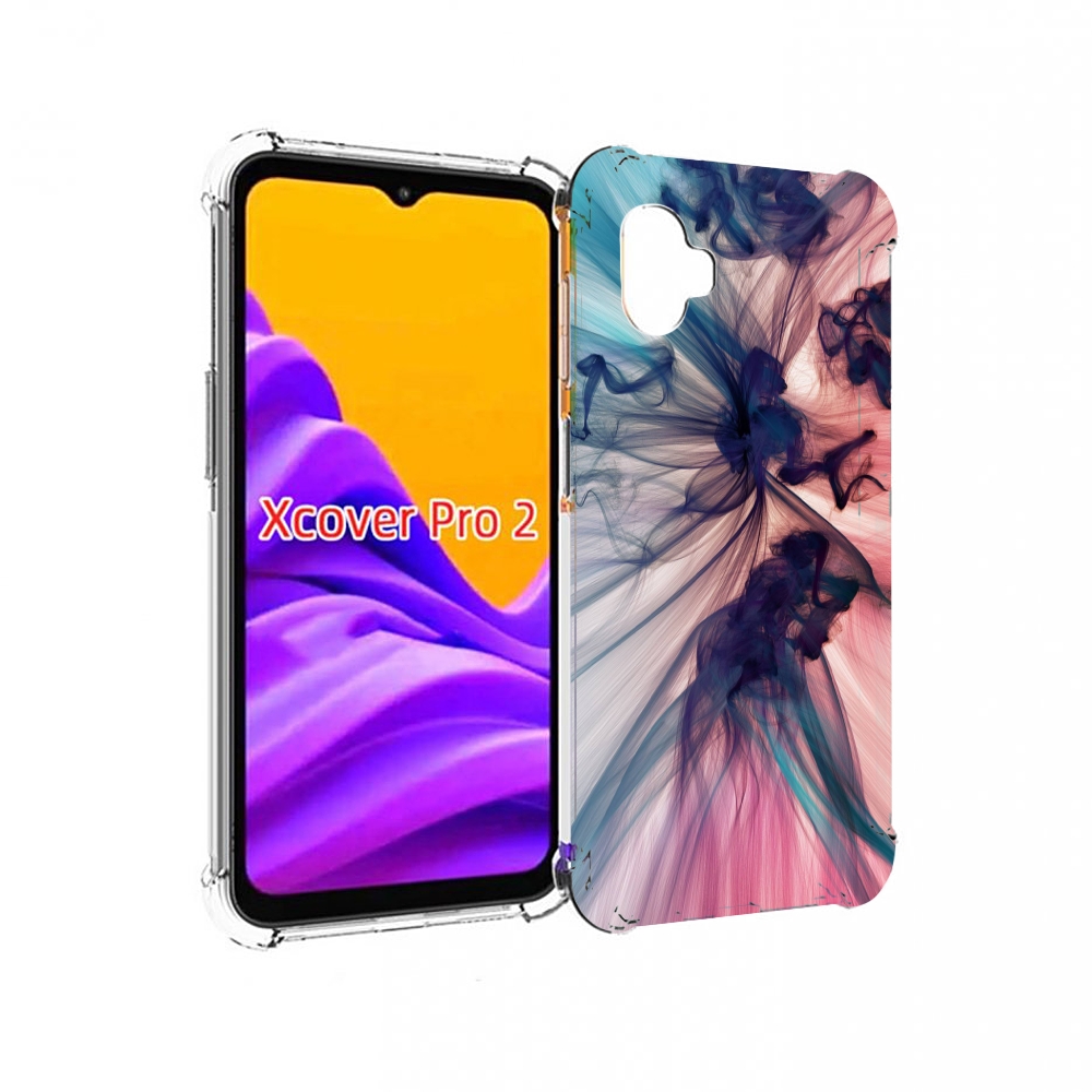 

Чехол MyPads разноцветный дым для Samsung Galaxy Xcover Pro 2, Прозрачный, Tocco