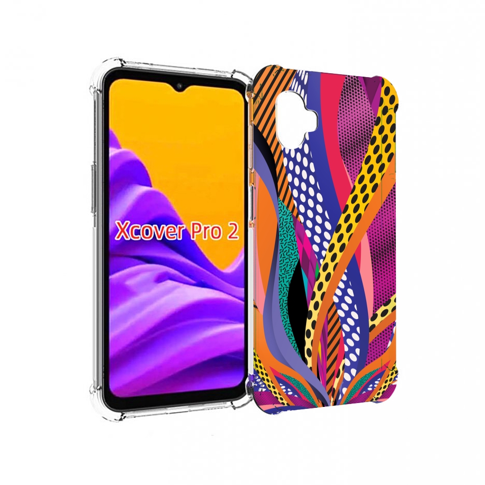 

Чехол MyPads разноцветные щупальца для Samsung Galaxy Xcover Pro 2, Прозрачный, Tocco