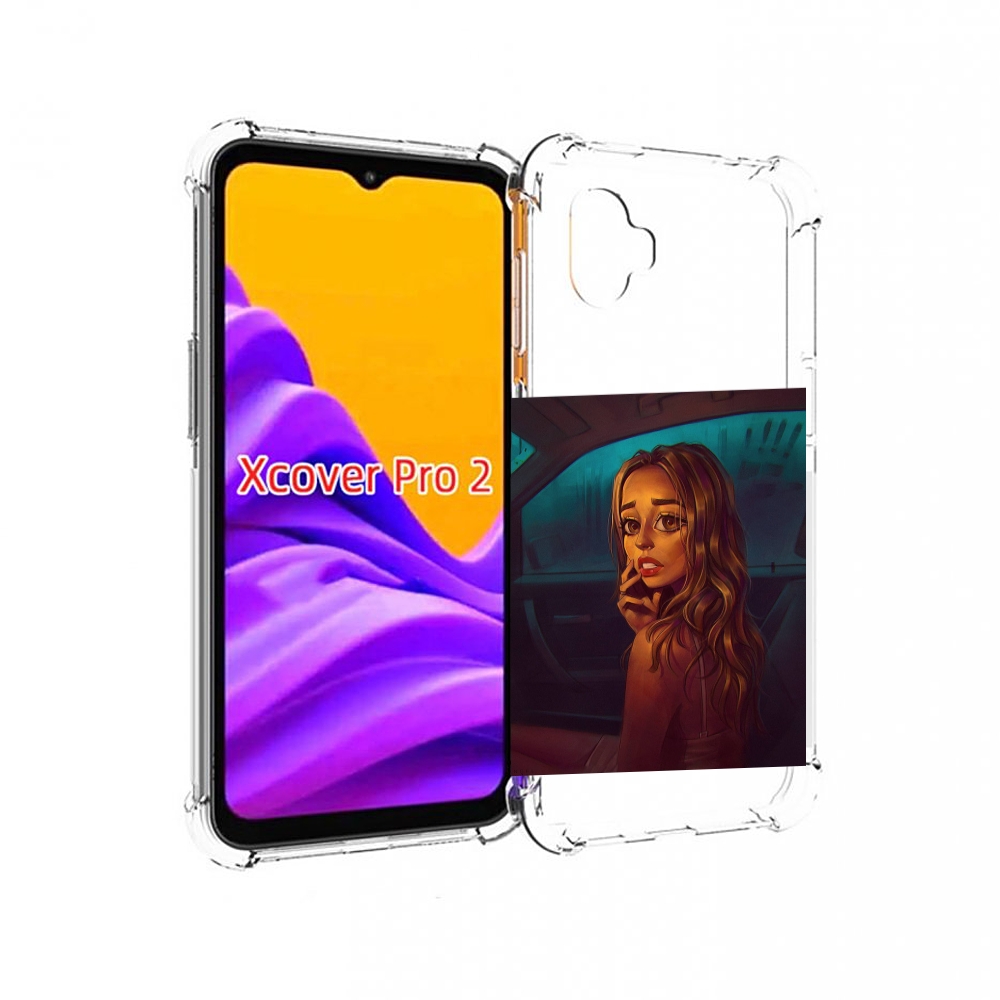 

Чехол MyPads пуп-невесты женский для Samsung Galaxy Xcover Pro 2, Прозрачный, Tocco