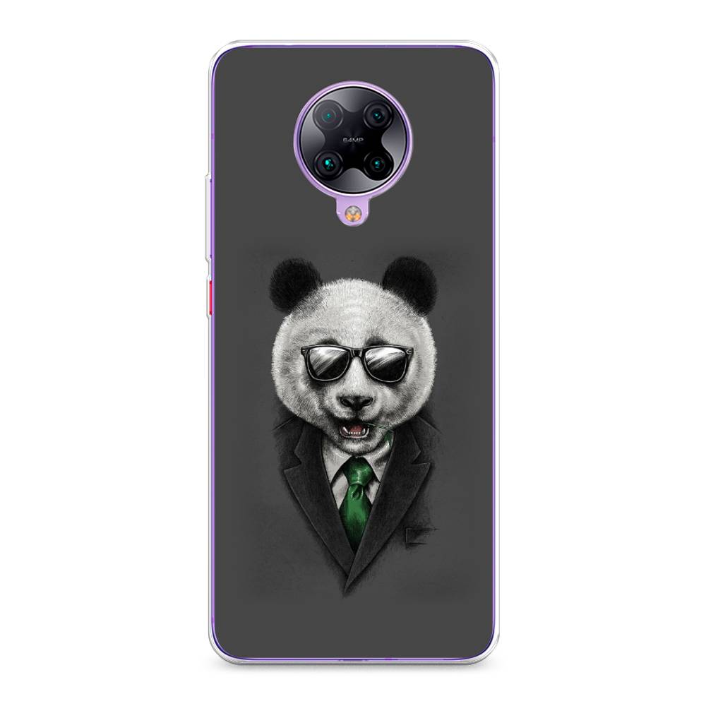 

Чехол Awog на Poco F2 Pro/Redmi K30 Pro "Деловая панда", Разноцветный, 37050-10