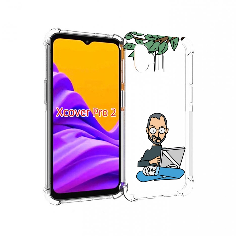 Чехол MyPads программист для Samsung Galaxy Xcover Pro 2