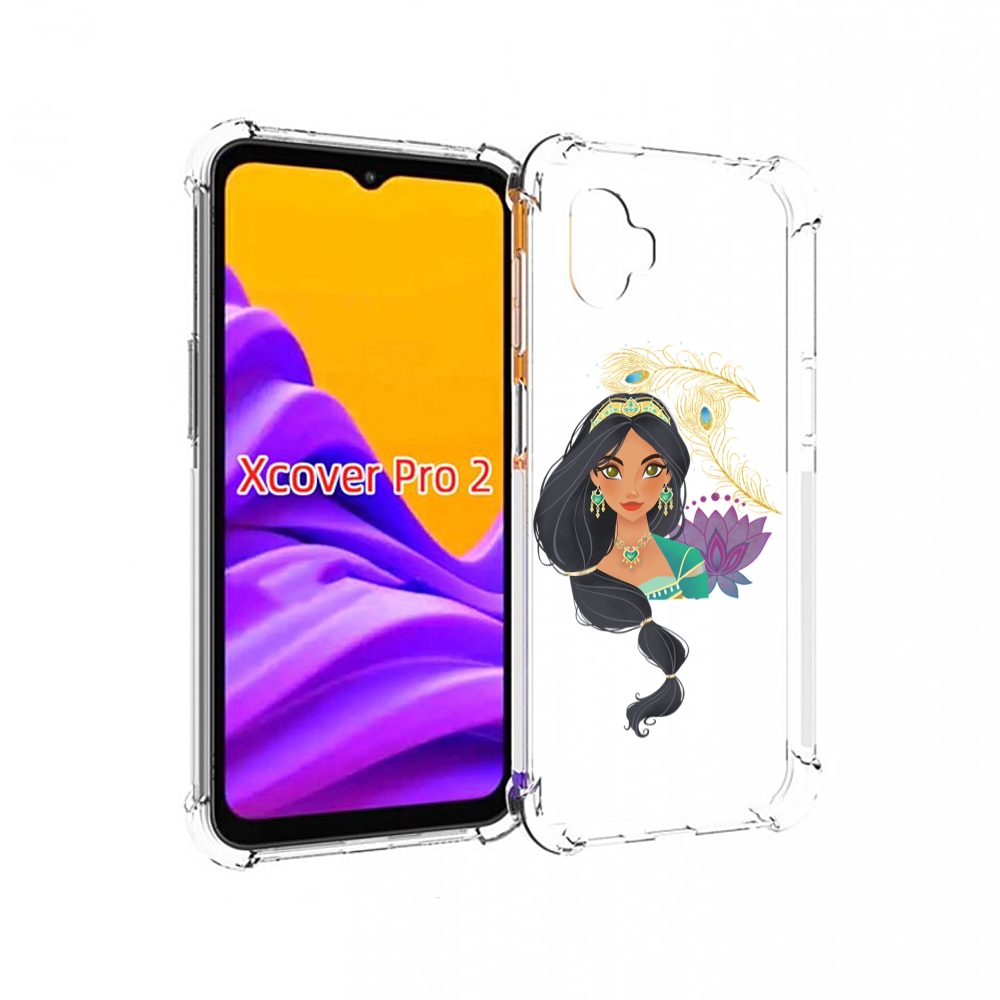 

Чехол MyPads принцесса-из-алладина женский для Samsung Galaxy Xcover Pro 2, Прозрачный, Tocco