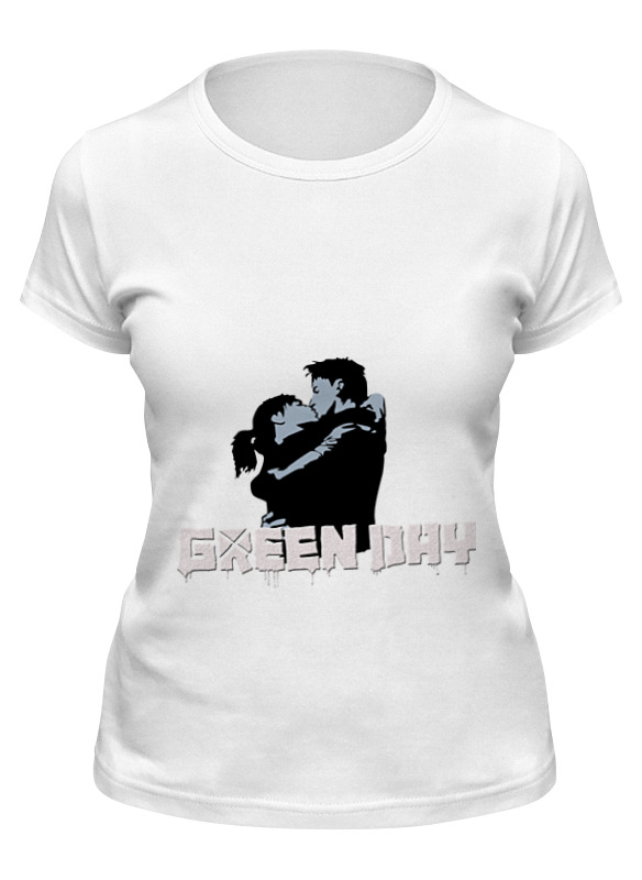

Футболка женская Printio green day - 21st century breakdown белая 2XL, Белый, "green day" - 21st century breakdown