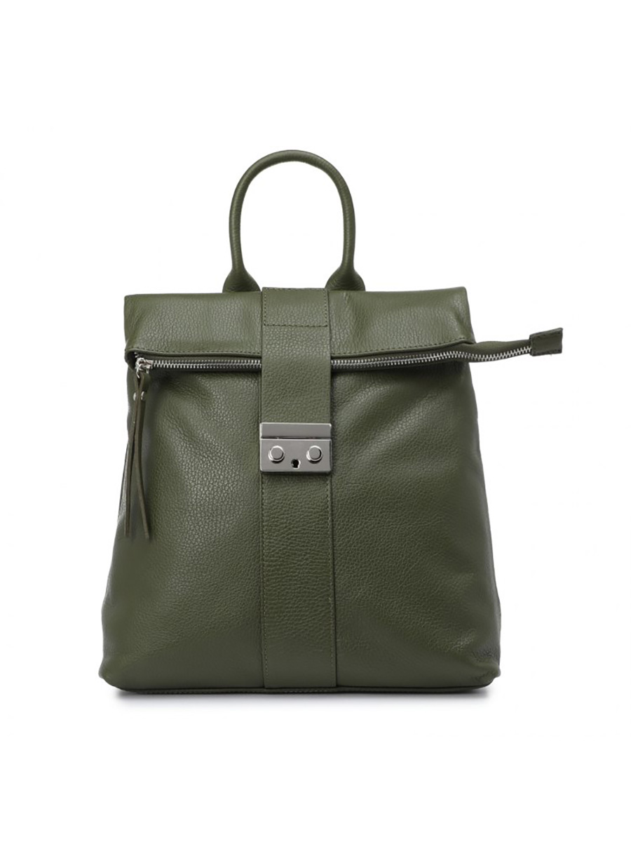 Сумка-рюкзак  женская Diva`s Bag S7173, темно-зеленый