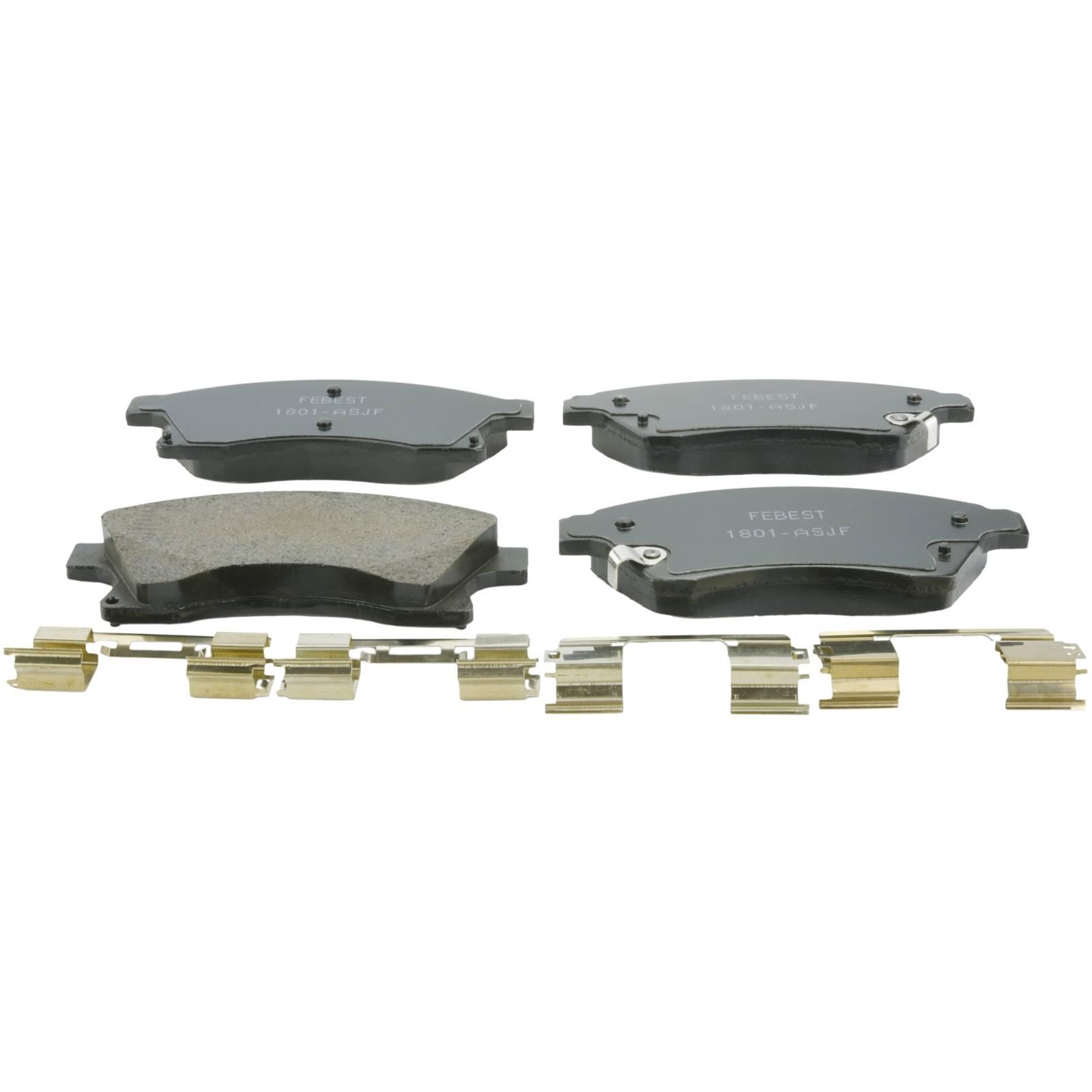 

Колодки передние OPEL ASTRA J 2010- 1801-ASJF
