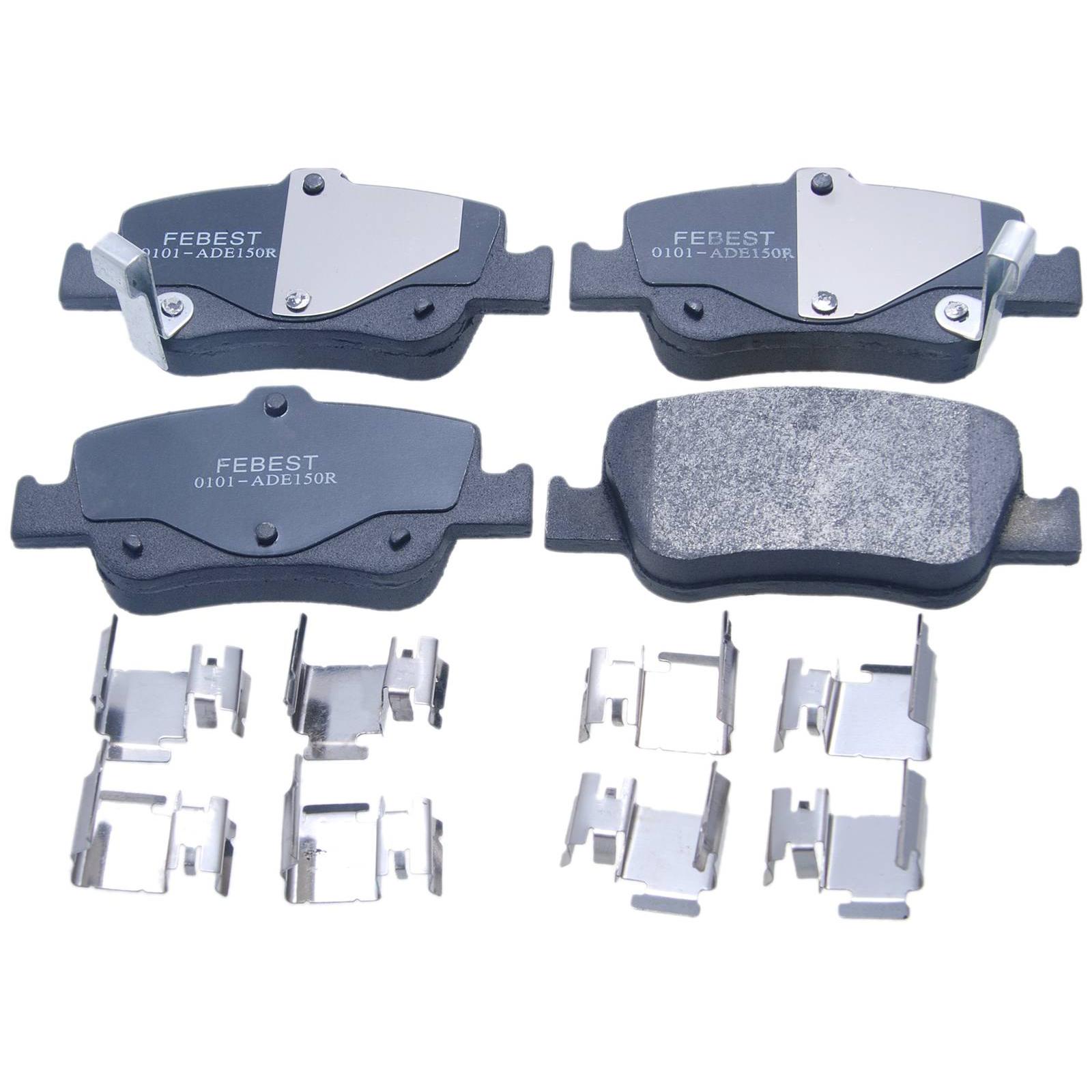 

Колодки задние TOYOTA COROLLA 2006-2013 0101-ADE150R