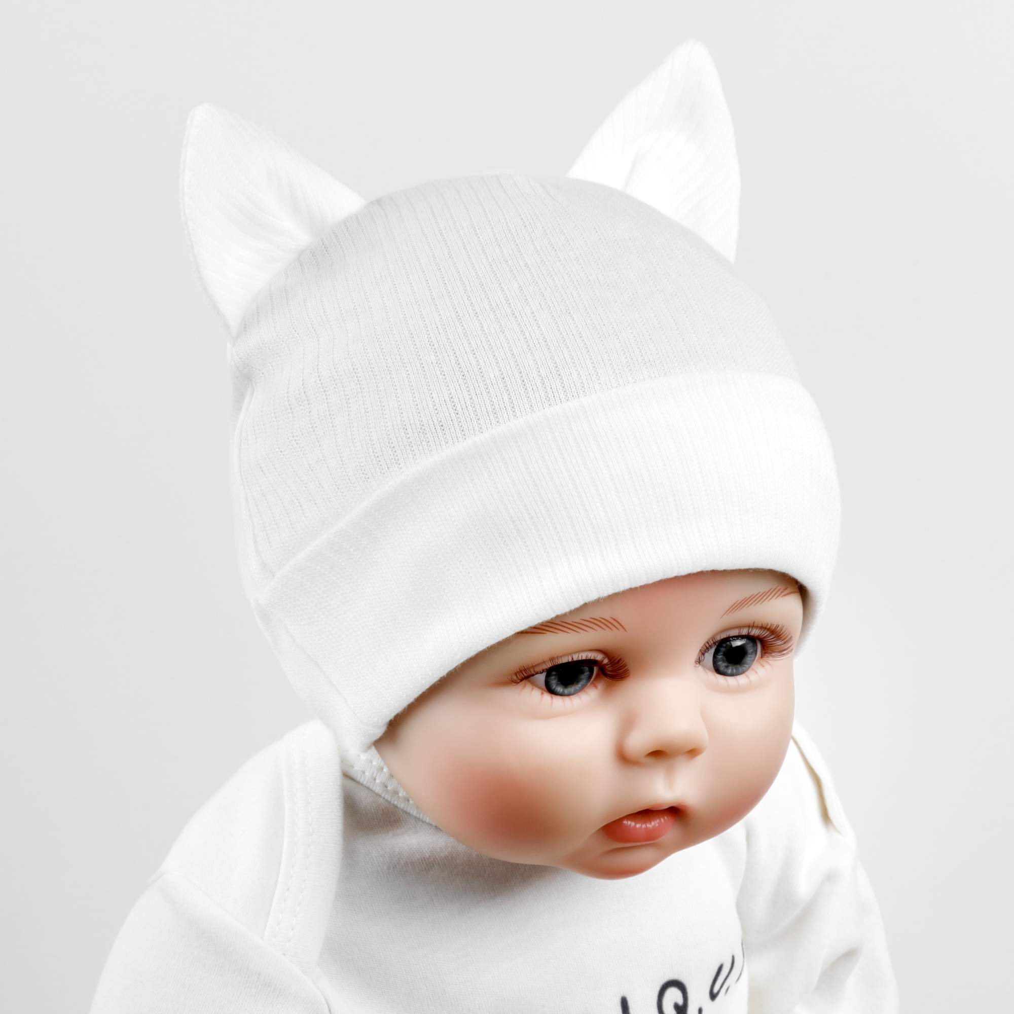

Шапка детская Amarobaby AB-OD22-NE16FCa1, молочный, 46-48, Белый, Fashion Cat