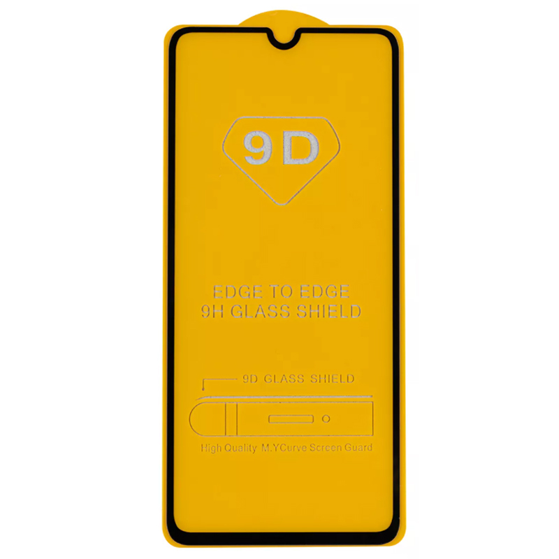 

Защитное стекло на Samsung Galaxy A42 (4G)/M42, 9D, черный, X-CASE
