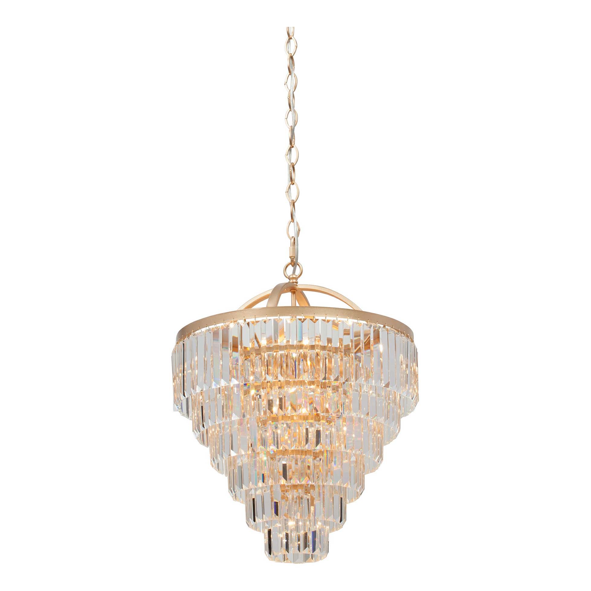 

Люстра Vitaluce V58390-8/13 Е14 золотистая