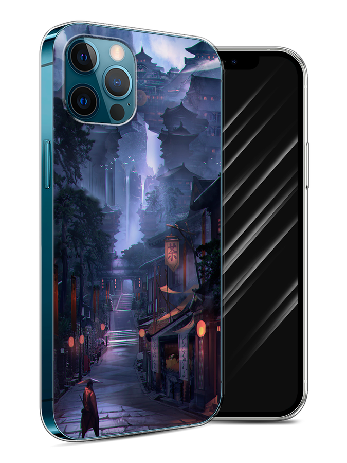 

Чехол Awog на Apple iPhone 12 Pro / Айфон 12 Pro "Одинокий самурай", Разноцветный, 12850-10