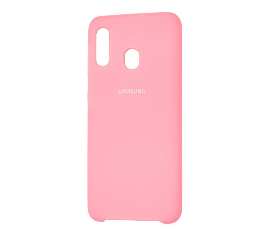 

Накладка силикон Soft touch с логотипом для Samsung Galaxy A30 2019 A305 Rose, Розовый, Samsung A205/A305 Galaxy A20/A30