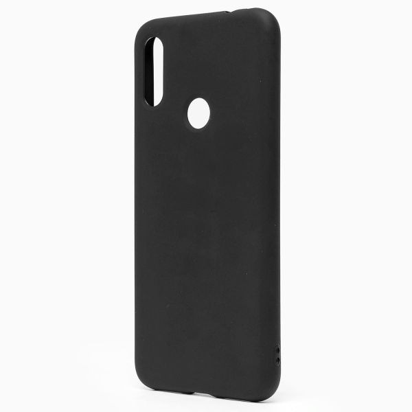 

Накладка силикон Soft touch с логотипом для Huawei Y7 2019 Black, Черный, Накладка силикон Huawei Y7 (2019)