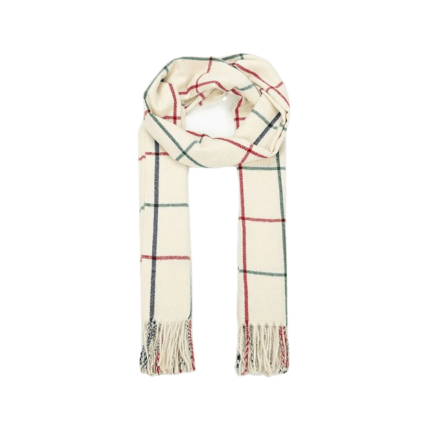 

Шарф женский Rosedena shawlcy2213 молочный, 60х180 см, shawlcy2213