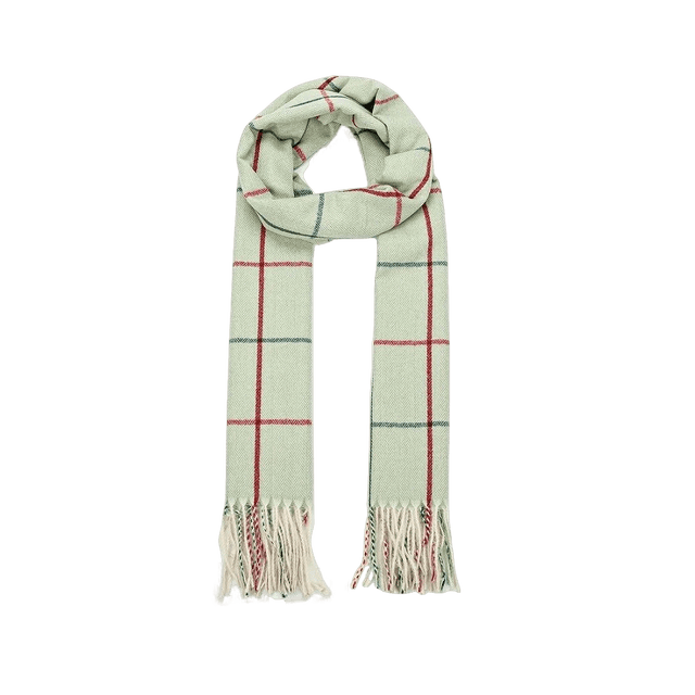 

Шарф женский Rosedena shawlcy2213 салатовый, 60х180 см, shawlcy2213