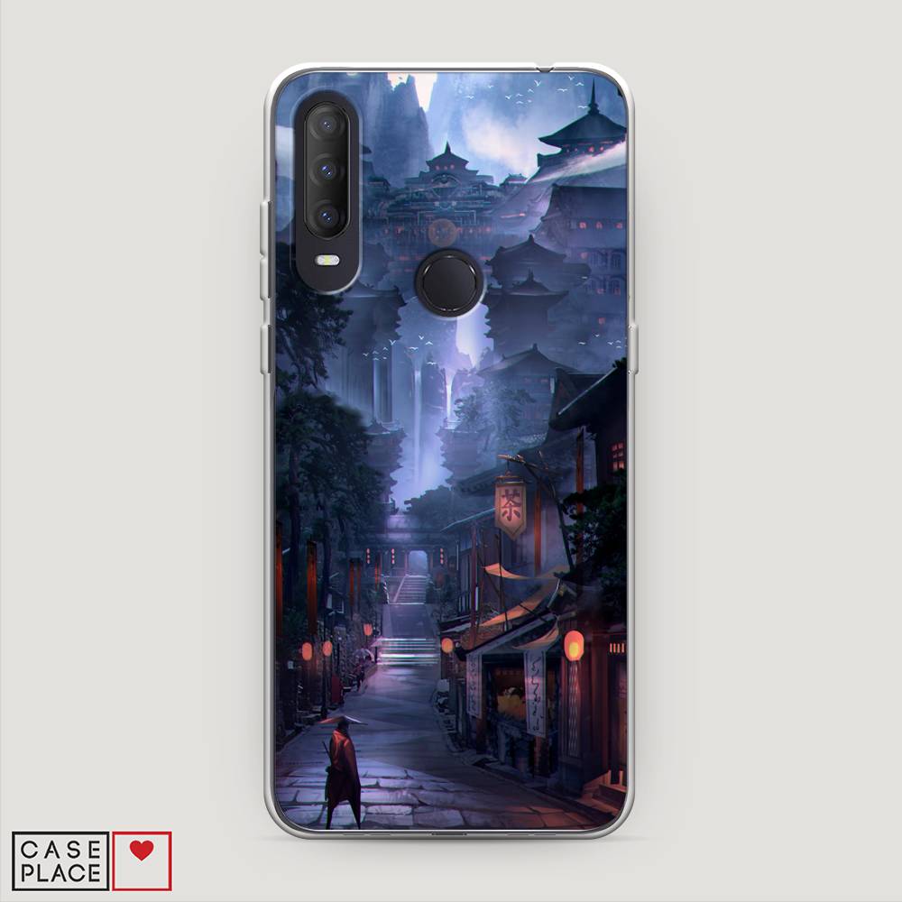 

Чехол Awog на Alcatel 1S (2020) / Алкатель 1S (2020) "Одинокий самурай", Разноцветный, 170850-10