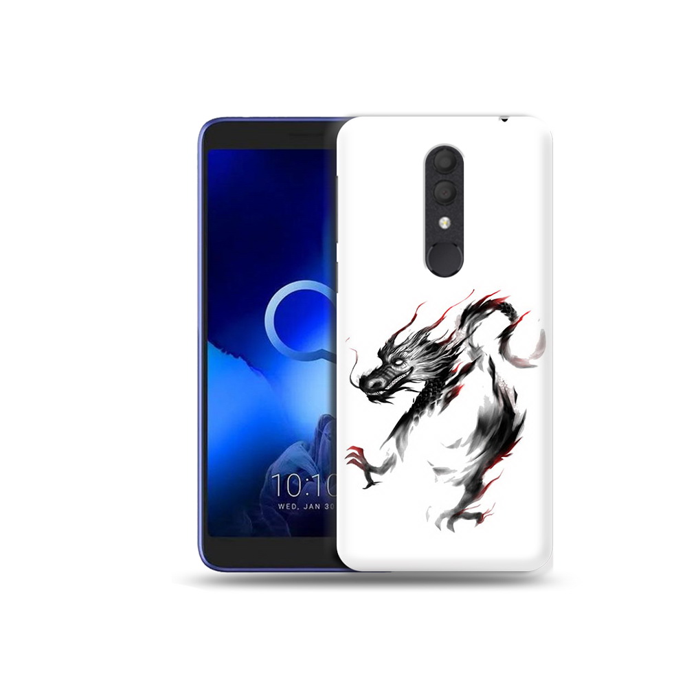 

Чехол MyPads Tocco для Alcatel 1X черный дракон (PT133941.659.690), Прозрачный, Tocco