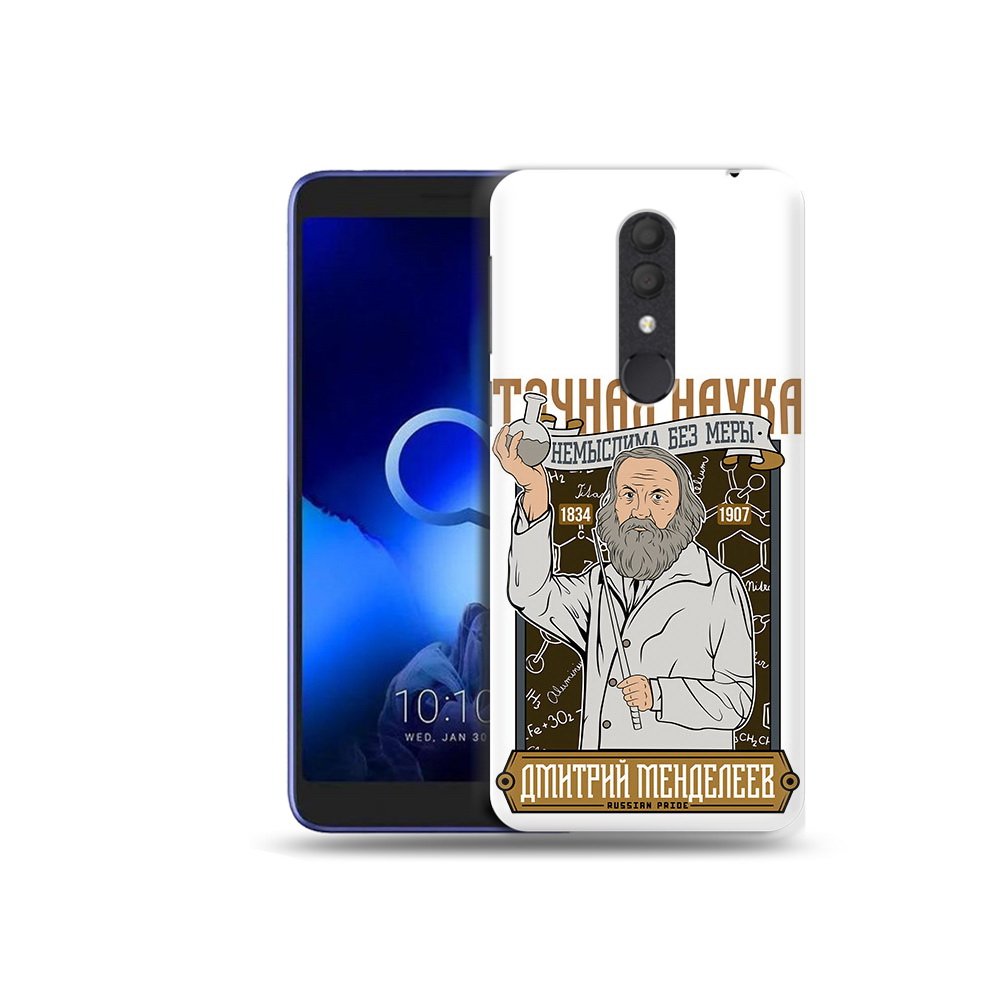 

Чехол MyPads Tocco для Alcatel 1X Дмитрий Менделеев (PT133941.659.68), Прозрачный, Tocco