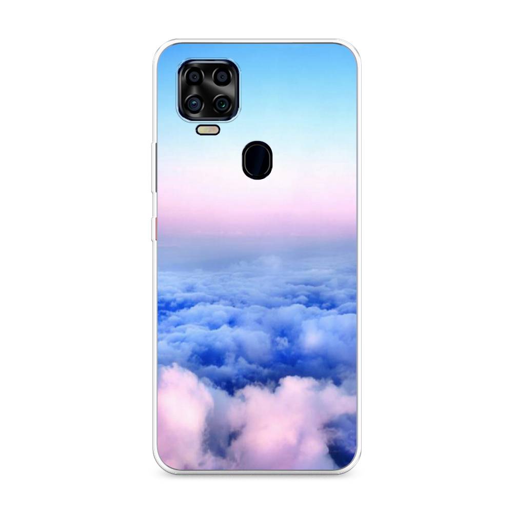 

Чехол Awog на ZTE Blade V2020 4G / ЗТЕ Блэйд V2020 4G "Облака", Разноцветный, 134350-4