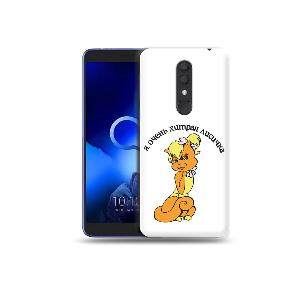 

Чехол MyPads Tocco для Alcatel 1X хитрая лиса (PT133941.659.665), Прозрачный, Tocco